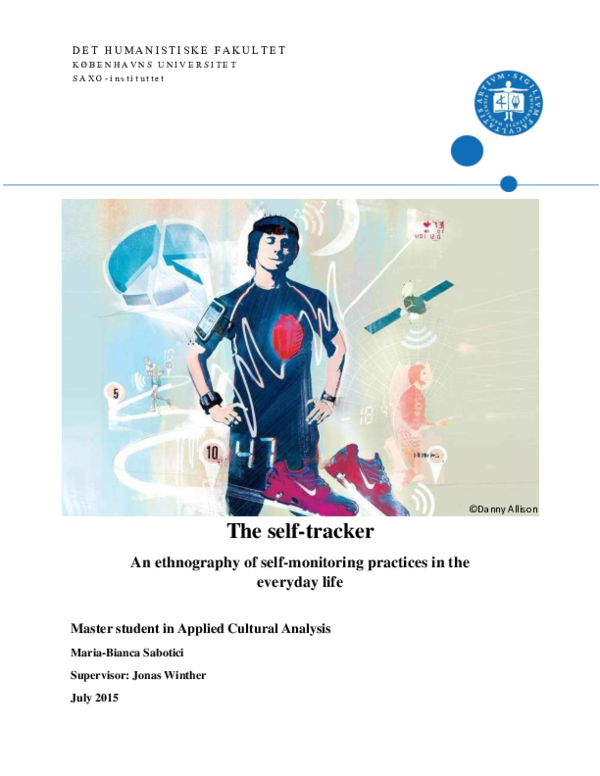 (PDF) The self-tracker - an ethnography of the self-monitoring ...