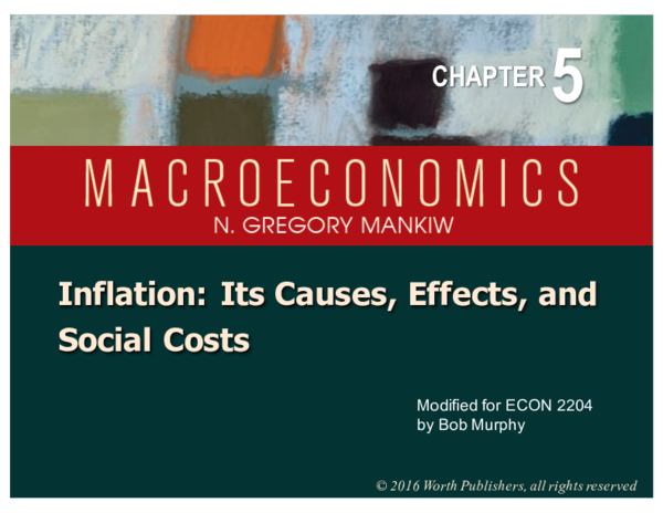 (PDF) Inflation: Its Causes, Effects, and Social Costs 5 CHAPTER ...