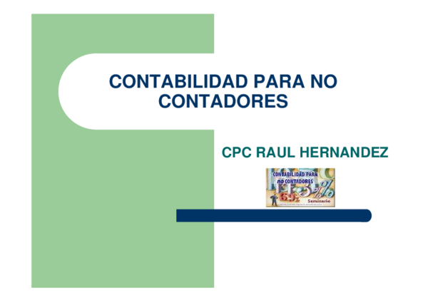 (PDF) CONTABILIDAD PARA NO CONTADORES