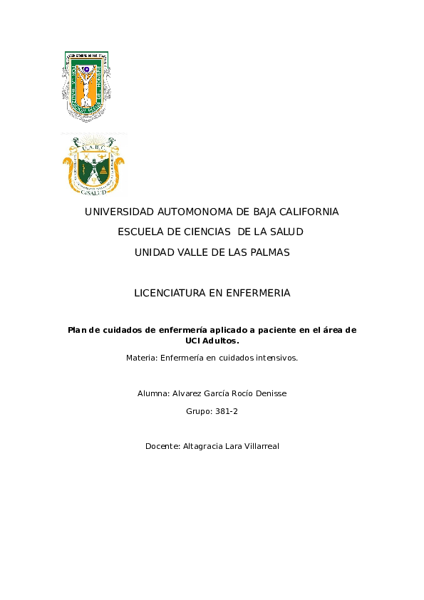 (DOC) UNIVERSIDAD AUTOMONOMA DE BAJA CALIFORNIA ESCUELA DE CIENCIAS DE LA SALUD UNIDAD VALLE DE (DOC) UNIVERSIDAD AUTOMONOMA DE BAJA CALIFORNIA ESCUELA DE CIENCIAS DE LA SALUD UNIDAD VALLE DE