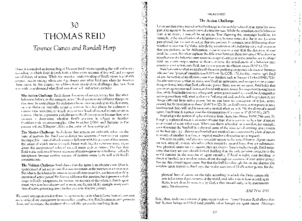 (PDF) Thomas Reid on Free will