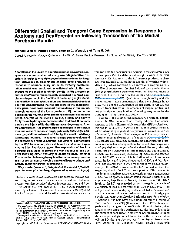 (PDF) Differential spatial and temporal gene expression in response to ...