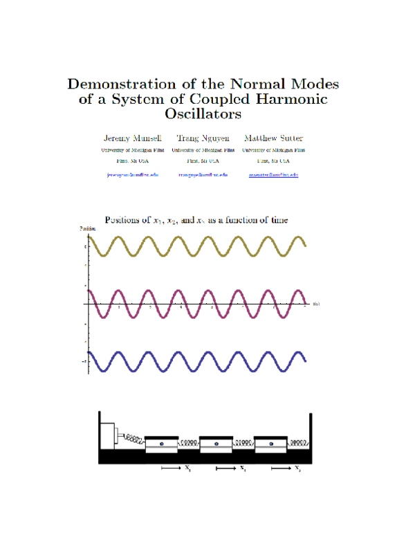 PDF n coupled harmonic oscillators PDF Télécharger Download
