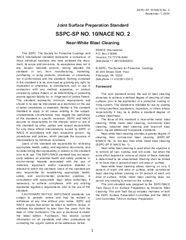 (DOC) SSPC SP 10 pdf William Vargas Villa Academia.edu