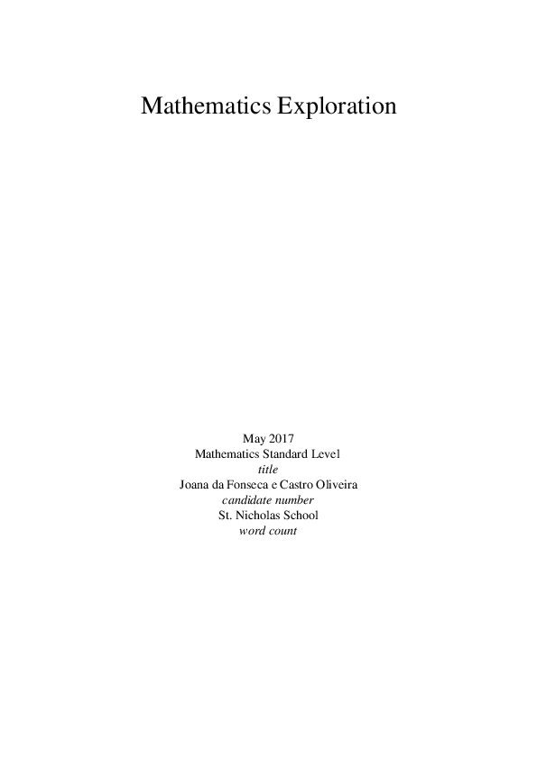 (DOC) Maths IA