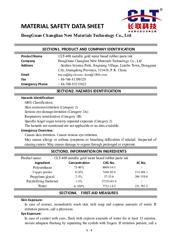 JP-K81 Printing Ink Material Safety Data Sheet Hitachi, 43% OFF