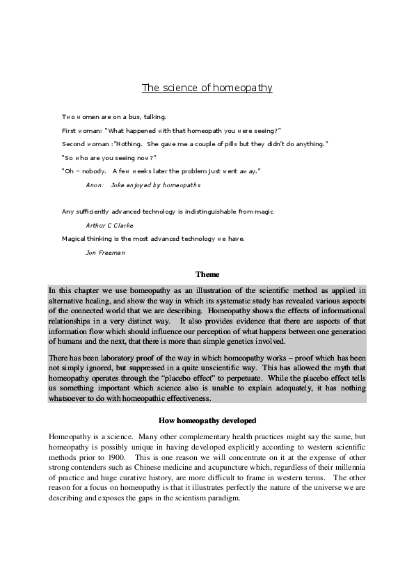 Homeopathy essays 05 picture