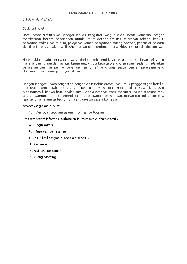 Doc Project Uas Pbo 1