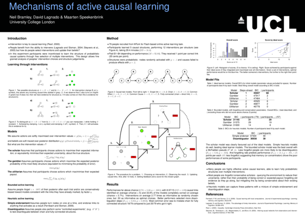 (PDF) Mechanisms of active causal learning