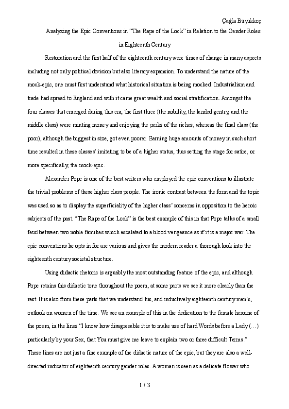 Epic conventions pdf image