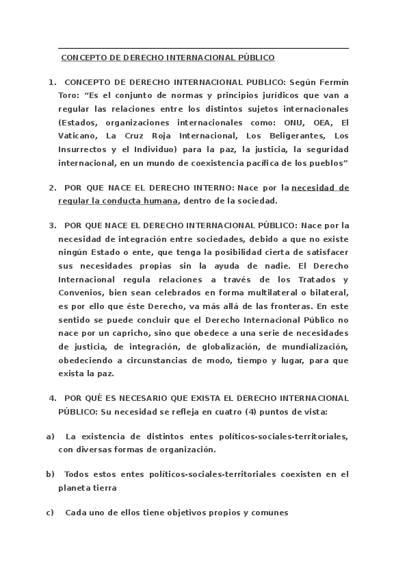 (DOC) CONCEPTO DE DERECHO INTERNACIONAL PÚBLICO Jose Paz Velandia Academia.edu