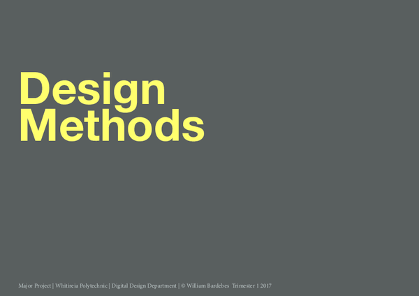 (PDF) Design Methods