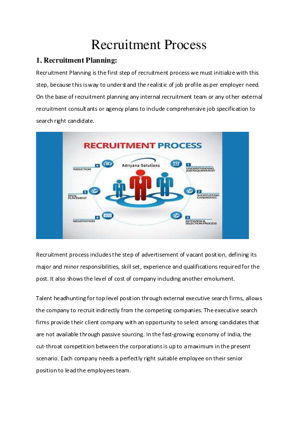 PDF) Recruitment Process