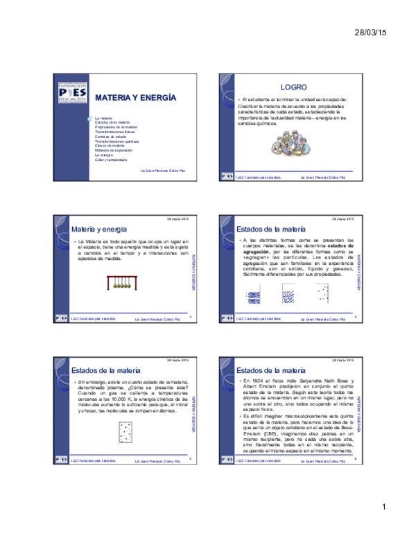 El Quinto Estado De La Materia Cual Es Material Colección