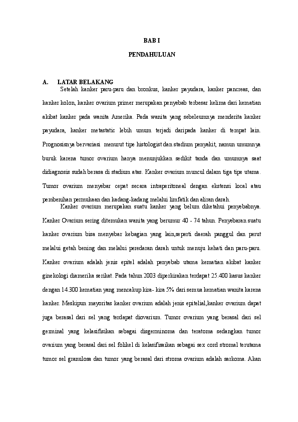 Doc Ca Ovarium Ayu Juliastini Academia Edu