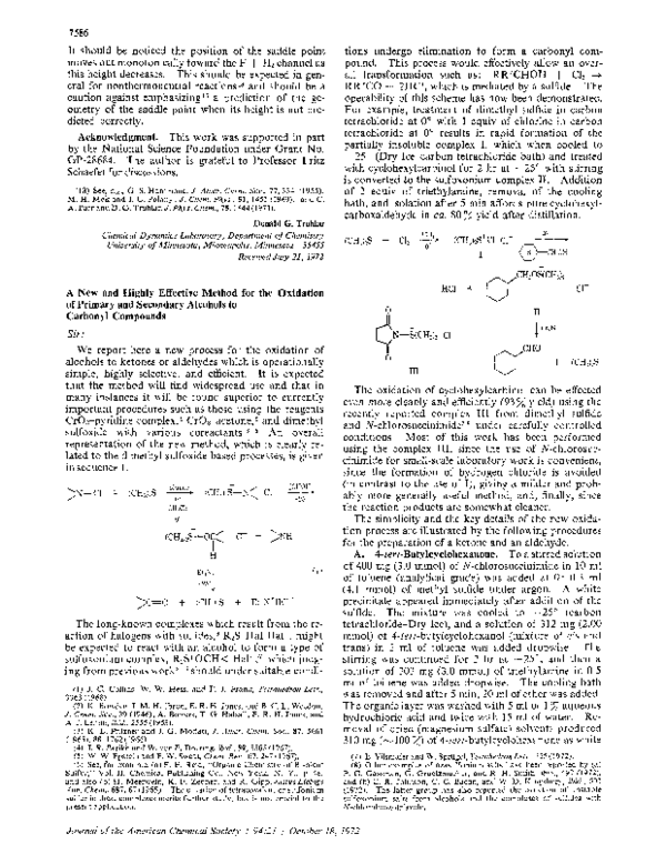 (PDF) Kim corey oxidation method Anant Ghawalkar Academia.edu