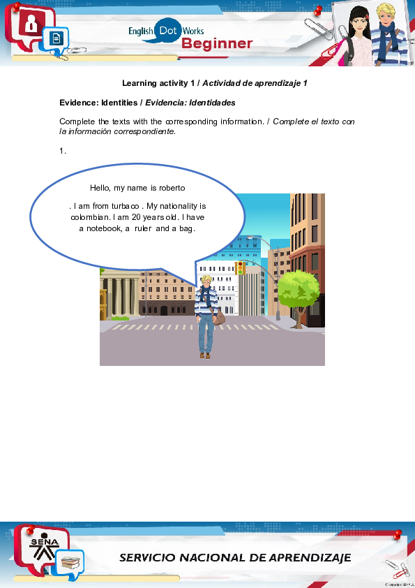 (DOC) Learning activity 1 / Actividad de aprendizaje 1 | Maria ...