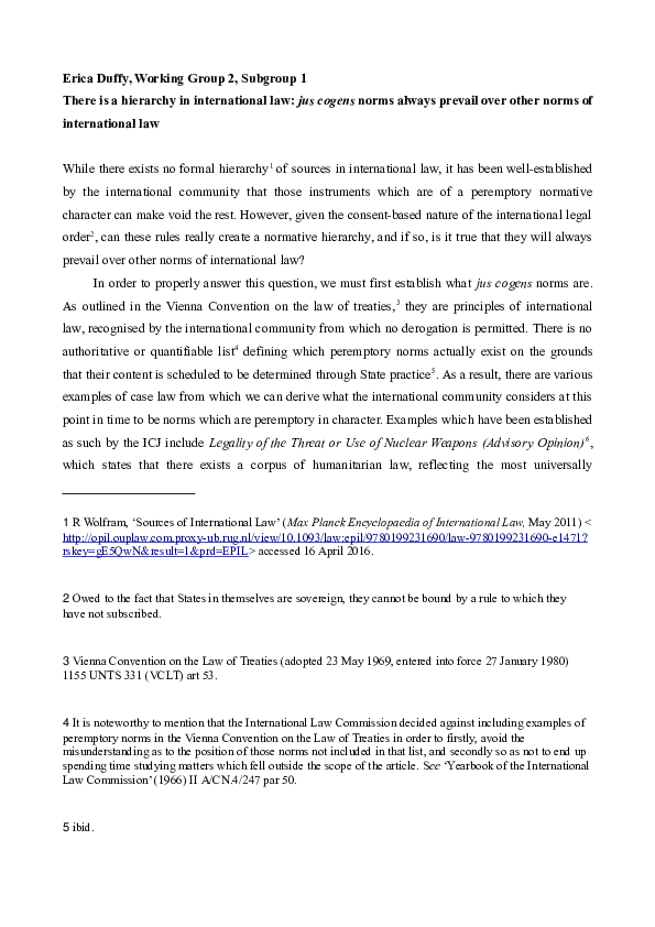 (DOC) Jus Cogens Norms Erica Duffy Academia.edu