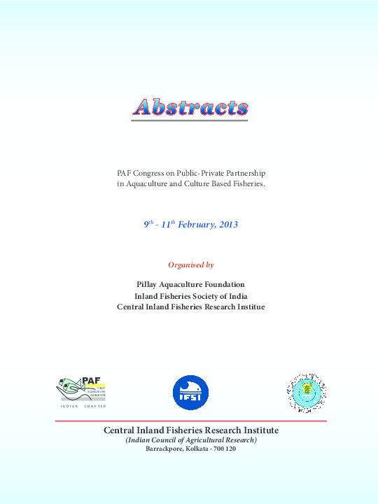 (PDF) BOOK OF ABSTRACTS - PAF CONGRESS on PPP