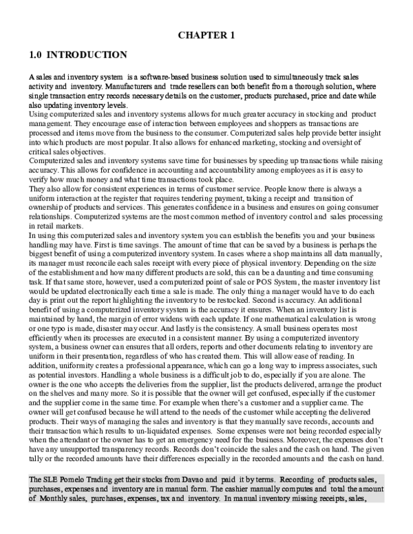 (DOC) CHAPTER 1 1.0 INTRODUCTION