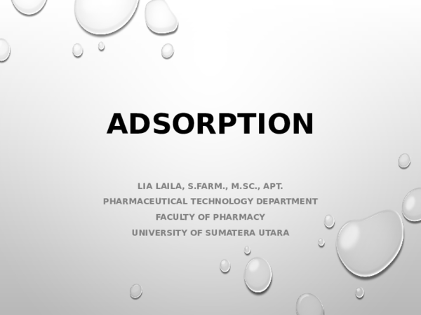 (PPT) ADSORPTION.ppt