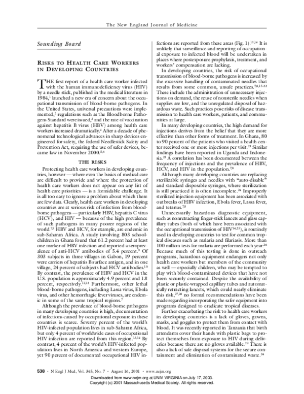 (PDF) The New England Journal of Medicine Amitabh Chandra Academia.edu