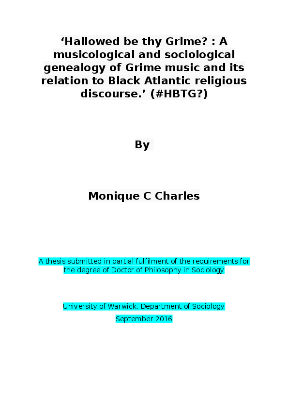 Uk hip-hop, grime and the city: the aesthetics and ethics of london's rap scenes picture