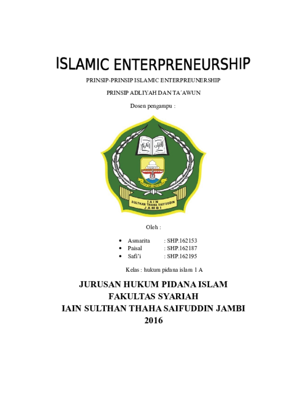 (DOC) PRINSIP | asma rita - Academia.edu