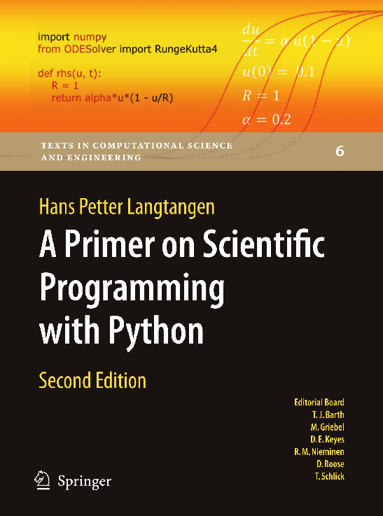 (PDF) A_primer_on_scientific_programing_with_python.pdf | Ray Díaz ...
