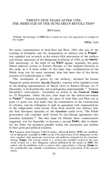 Hungarian revolution of 1956 resolution image