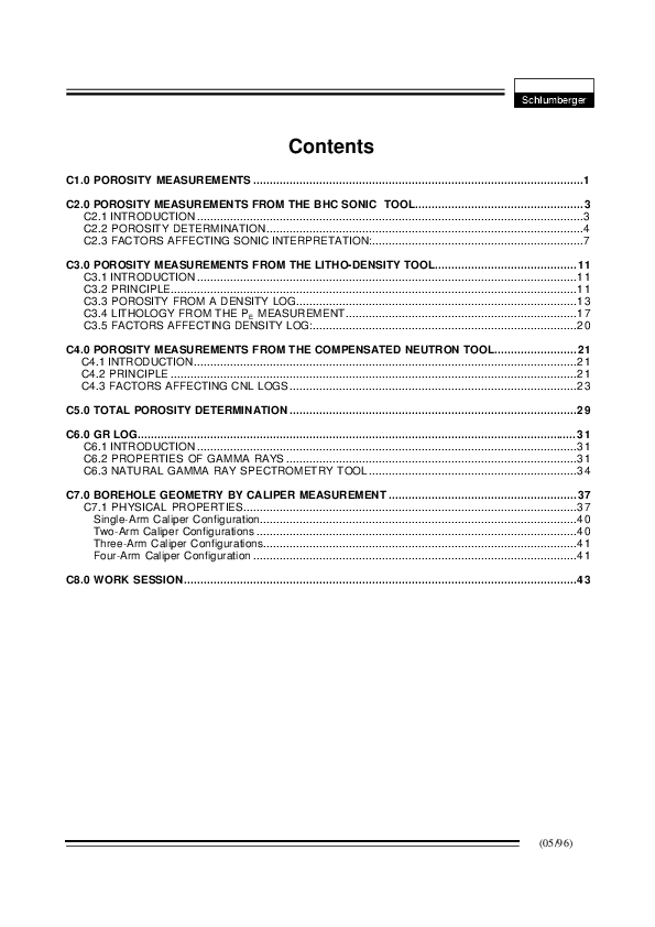 Pdf Porosity Measurement