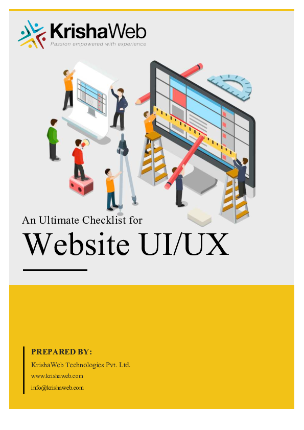 (PDF) An Ultimate Checklist for Website UI / UX