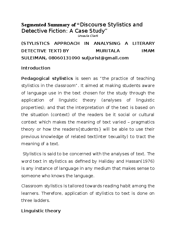 Teaching segmented essays picture