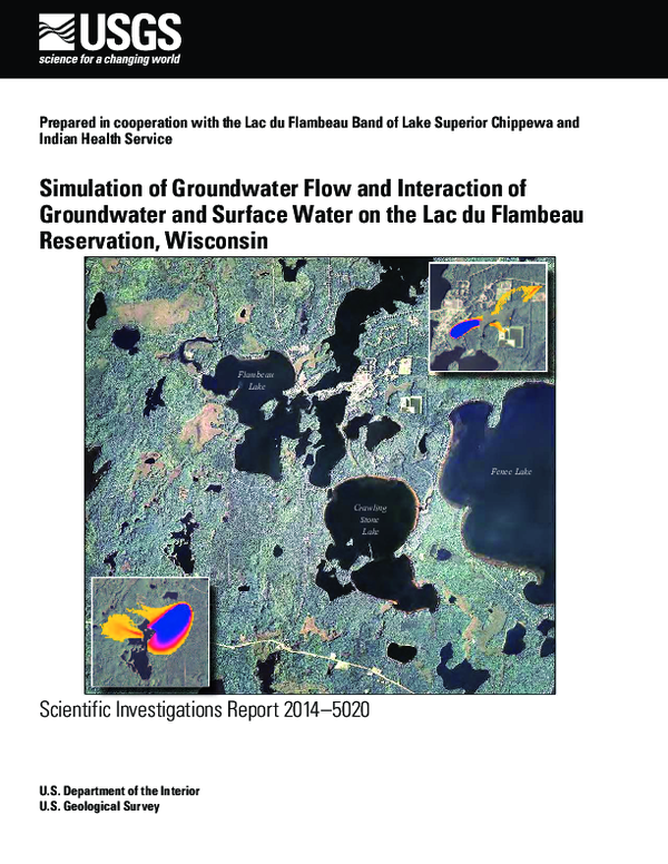 (PDF) Simulation of groundwater flow and interaction of groundwater and