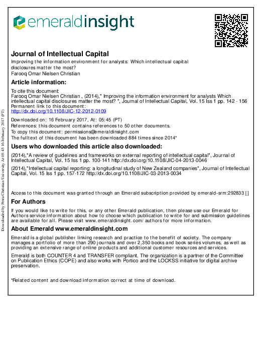 Intellectual capital essay image