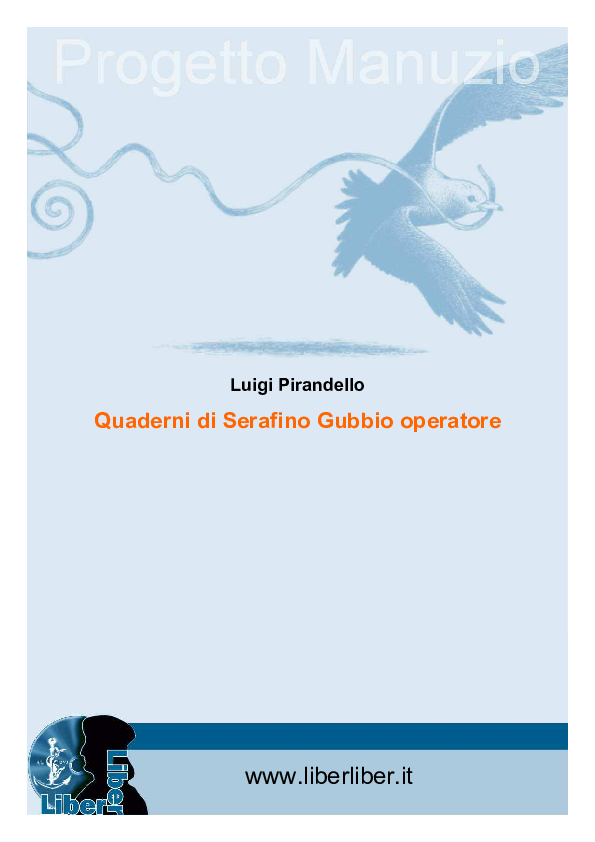 (PDF) Quaderni di serafino gubbio operatore Paola Trinchillo Academia.edu (PDF) Quaderni di serafino gubbio operatore Paola Trinchillo Academia.edu