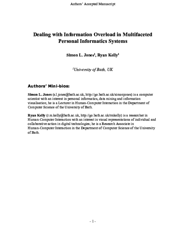 How to Deal with Information Overload by Boosting Your Memory - Dealing With Information Overload