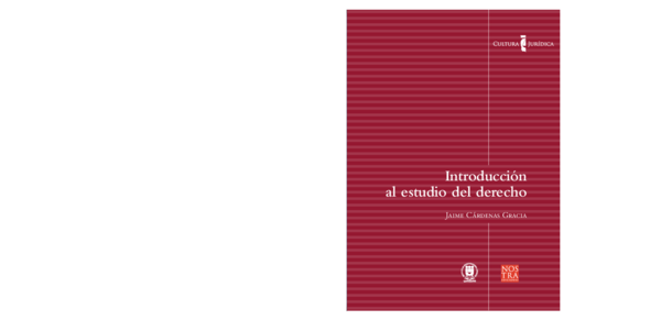 (PDF) Introducción al estudio del derecho