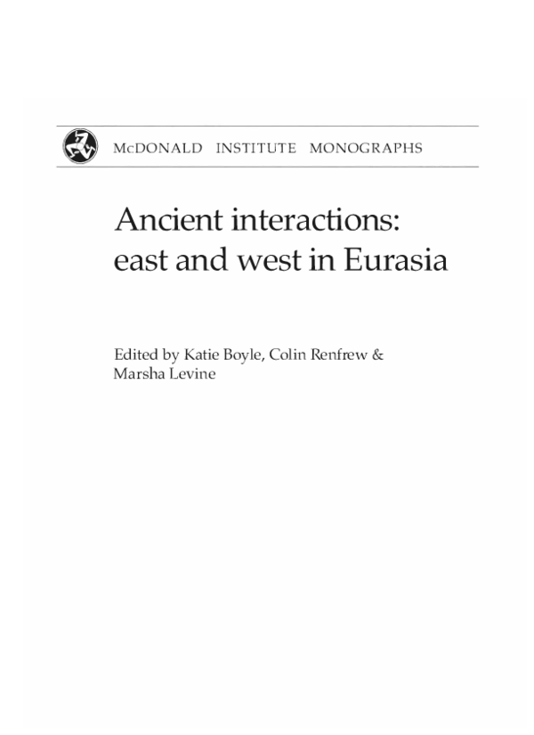 Match each passage about regional connections to its source. image