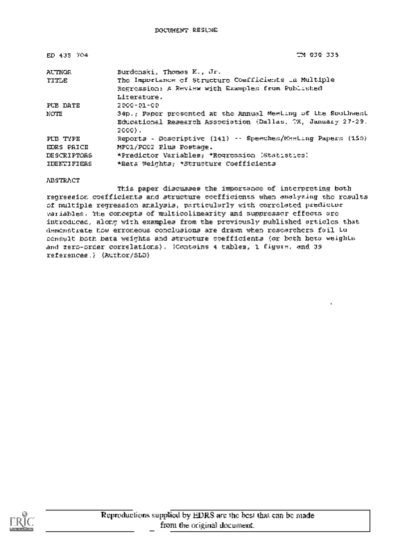 Regression analysis in research pdf picture