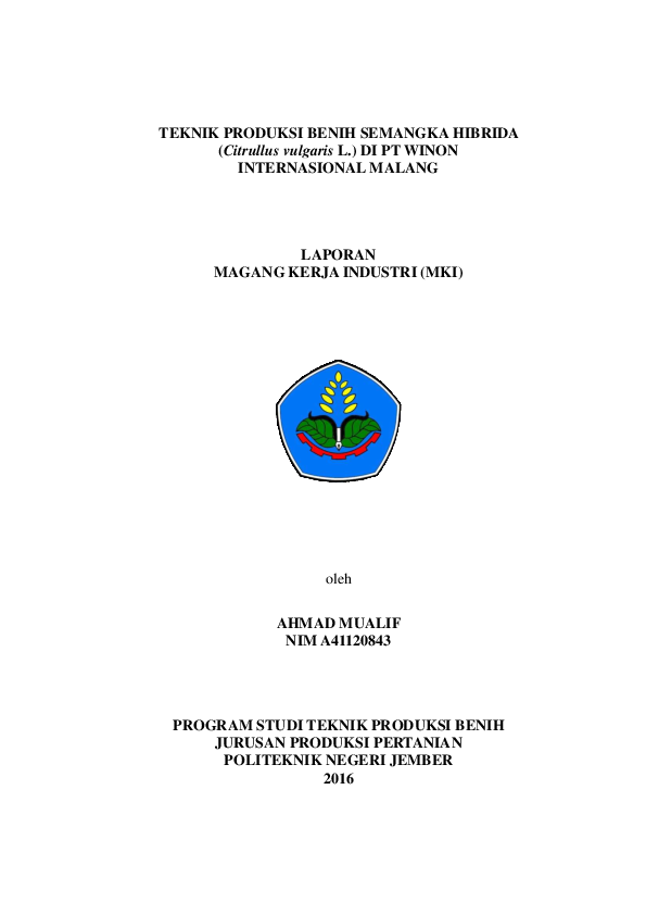 (PDF) 22. LAPORAN LENGKAP.pdf Perpustakaan Politeknik