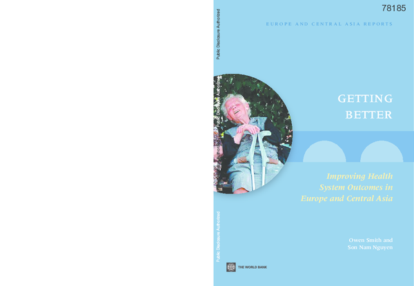 (PDF) Getting better : improving health system outcomes in Europe and ...