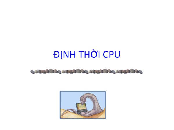 First page of “ĐỊNH THỜI CPU”