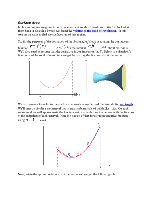 (DOC) Surface Area Seven Lu Academia.edu