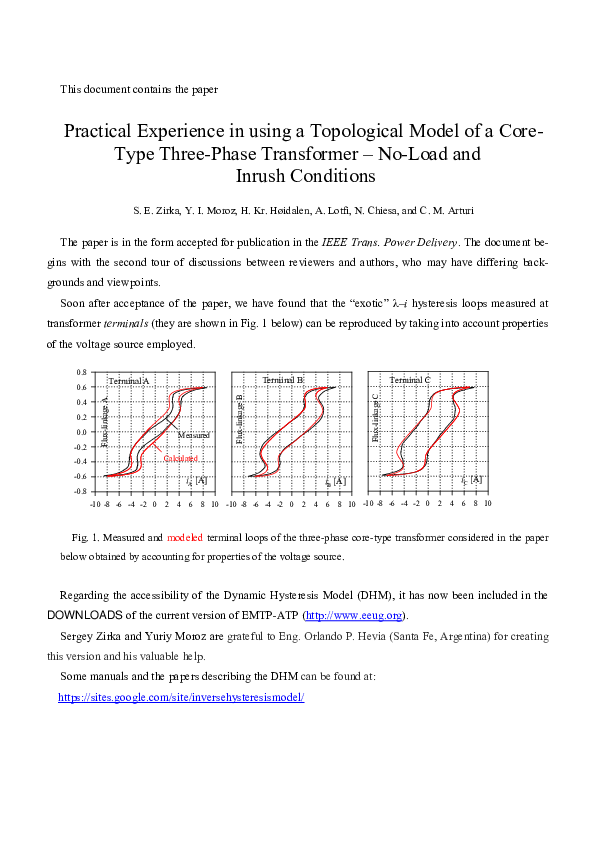 (PDF) Practical Experience in using a Topological Model of a Core- Type ...