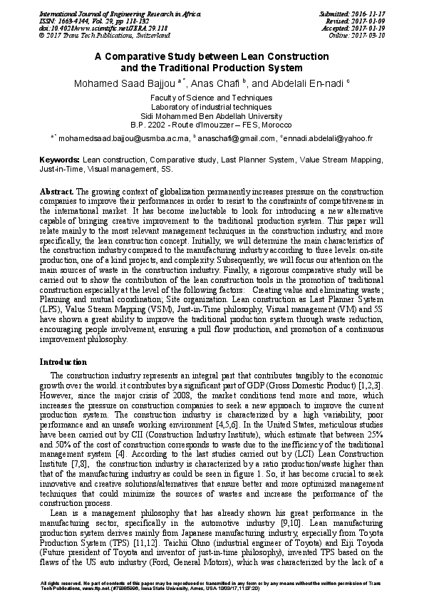 Lean construction essay 02 picture