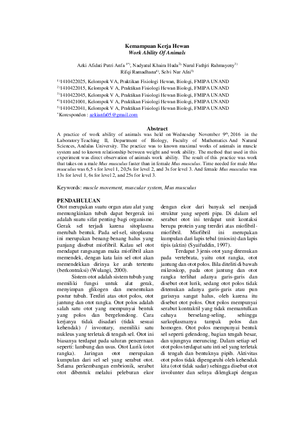 7400 Gambar Gambar Hewan Pdf HD Terbaik