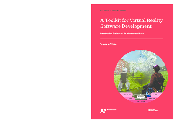 (PDF) A Toolkit for Virtual Reality Software Development: Investigating ...