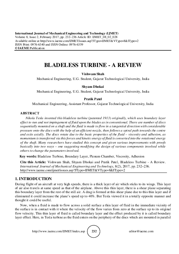 Tesla turbine build image