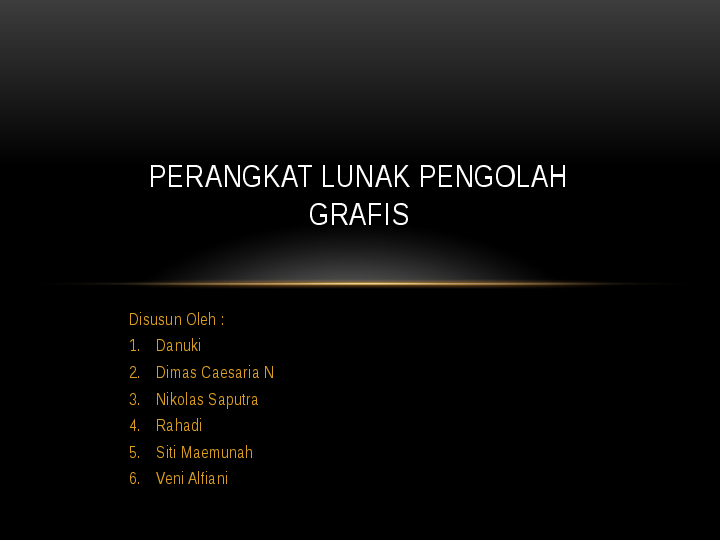 Ppt Program Aplikasi Pengolah Grafis Dimas Caesarian Academia Edu